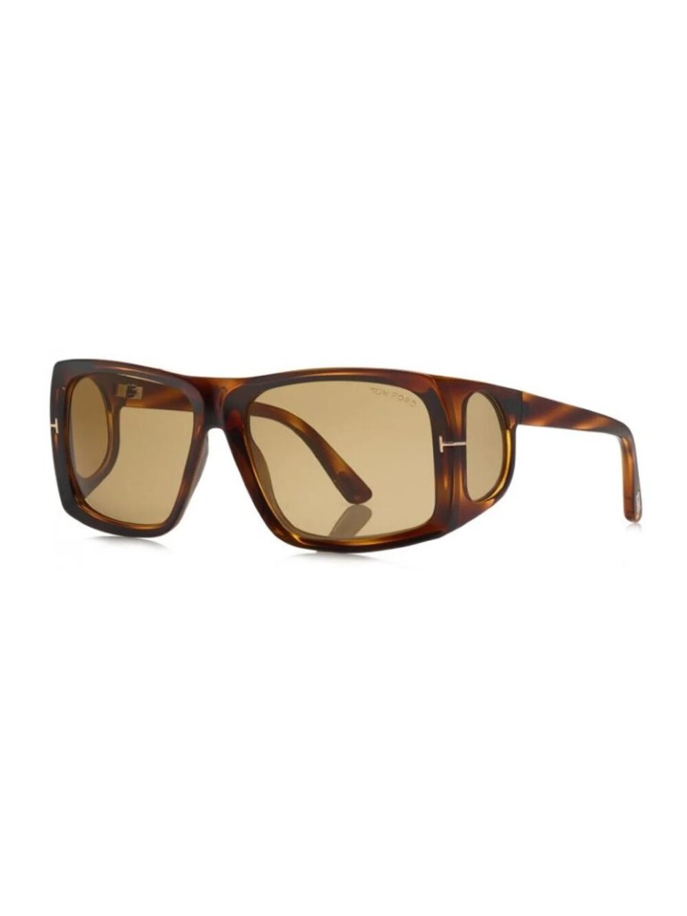 NWT Tom Ford FT0730 48E Shield Sunglasses TF730 48E